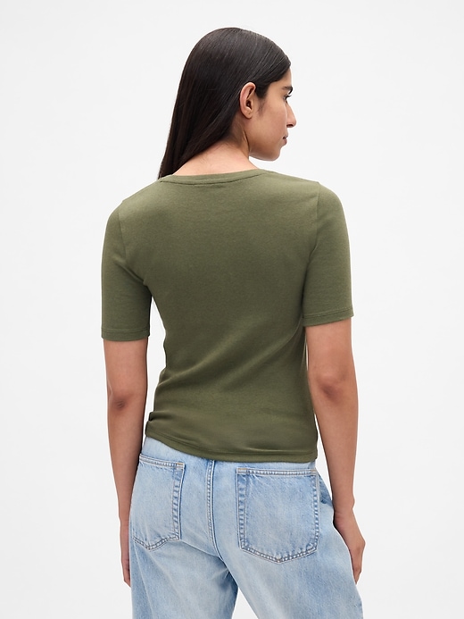 Image number 3 showing, Modern Crewneck T-Shirt