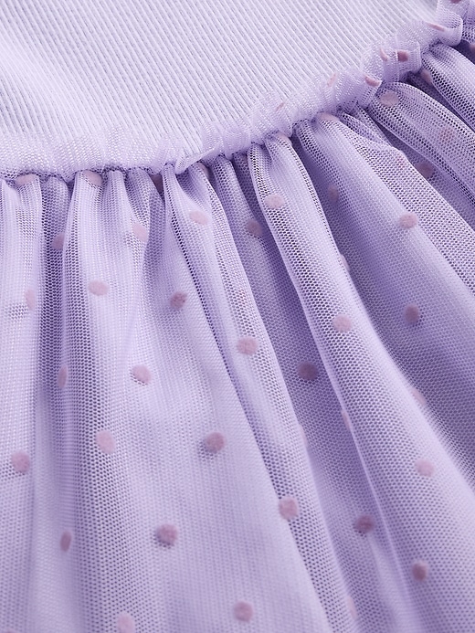 Image number 4 showing, Baby & Toddler Mixed Media Tulle Dress