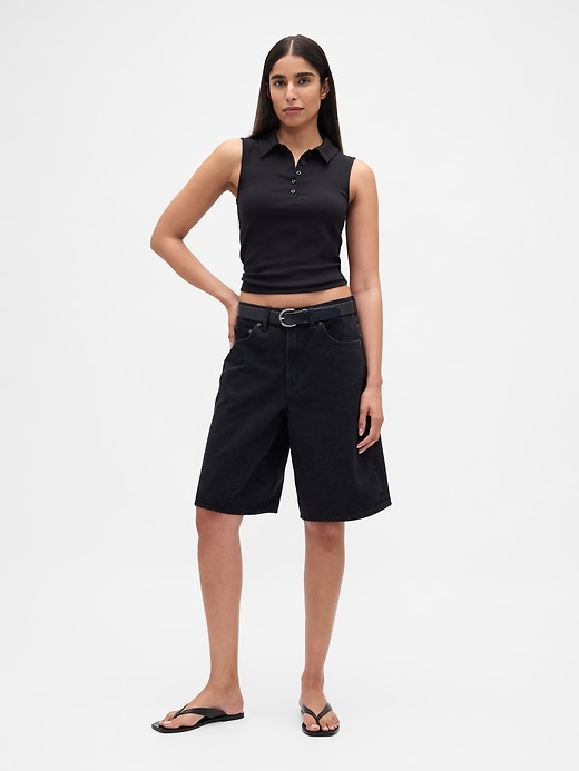 Image number 2 showing, Modern Polo Crop Tank Top
