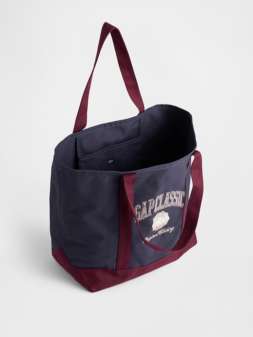 Image number 3 showing, Varsity Logo Tote Bag