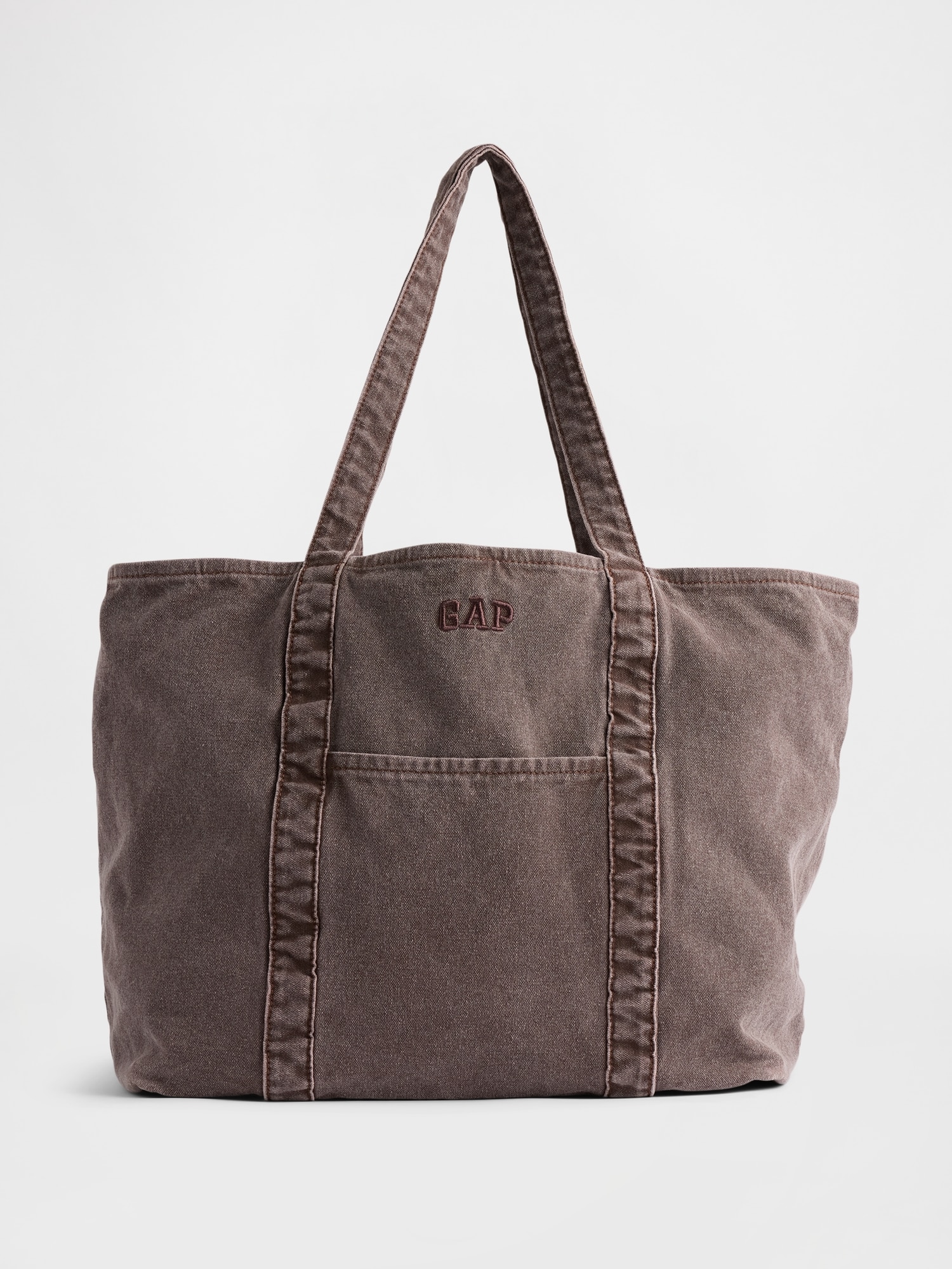 Gap Logo Tote Bag - Dark Brown