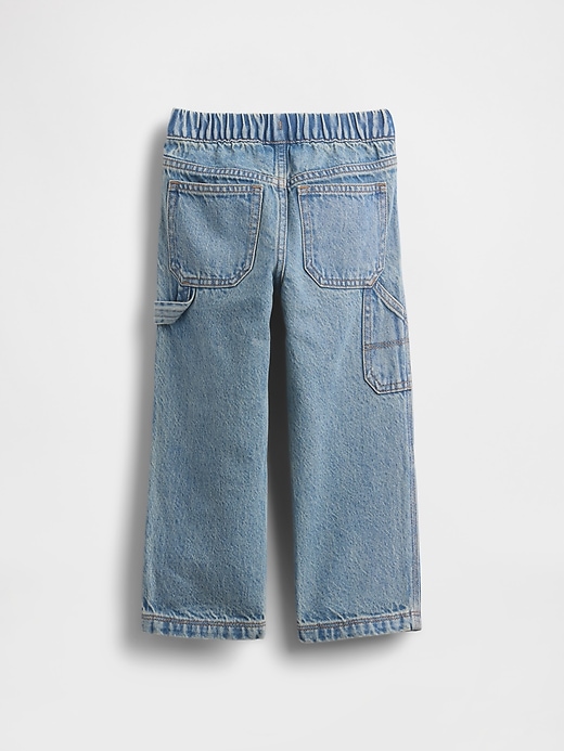 Image number 3 showing, Baby & Toddler Pull-On Carpenter Jeans