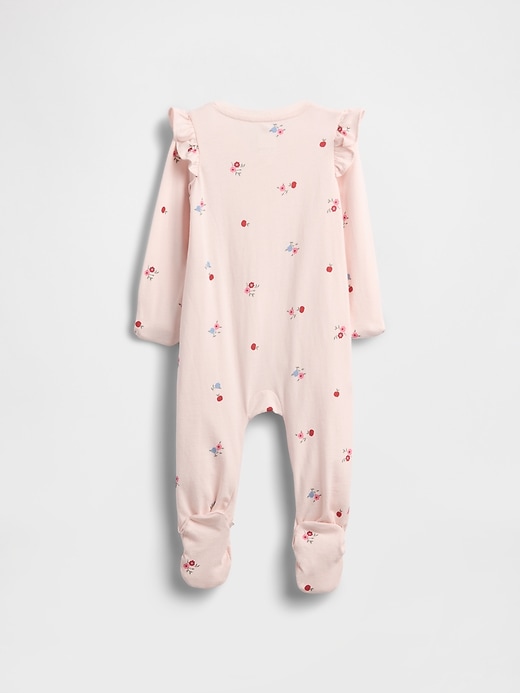 Image number 2 showing, Baby First Favorites Organic Cotton Footed One-Piece
