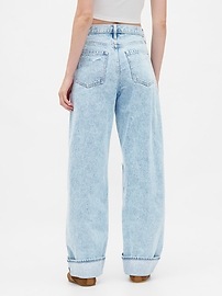 High Rise Barrel Jeans