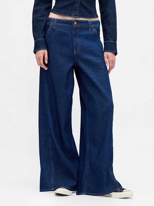 Image number 2 showing, Mid Rise UltraSoft Baggy Jeans