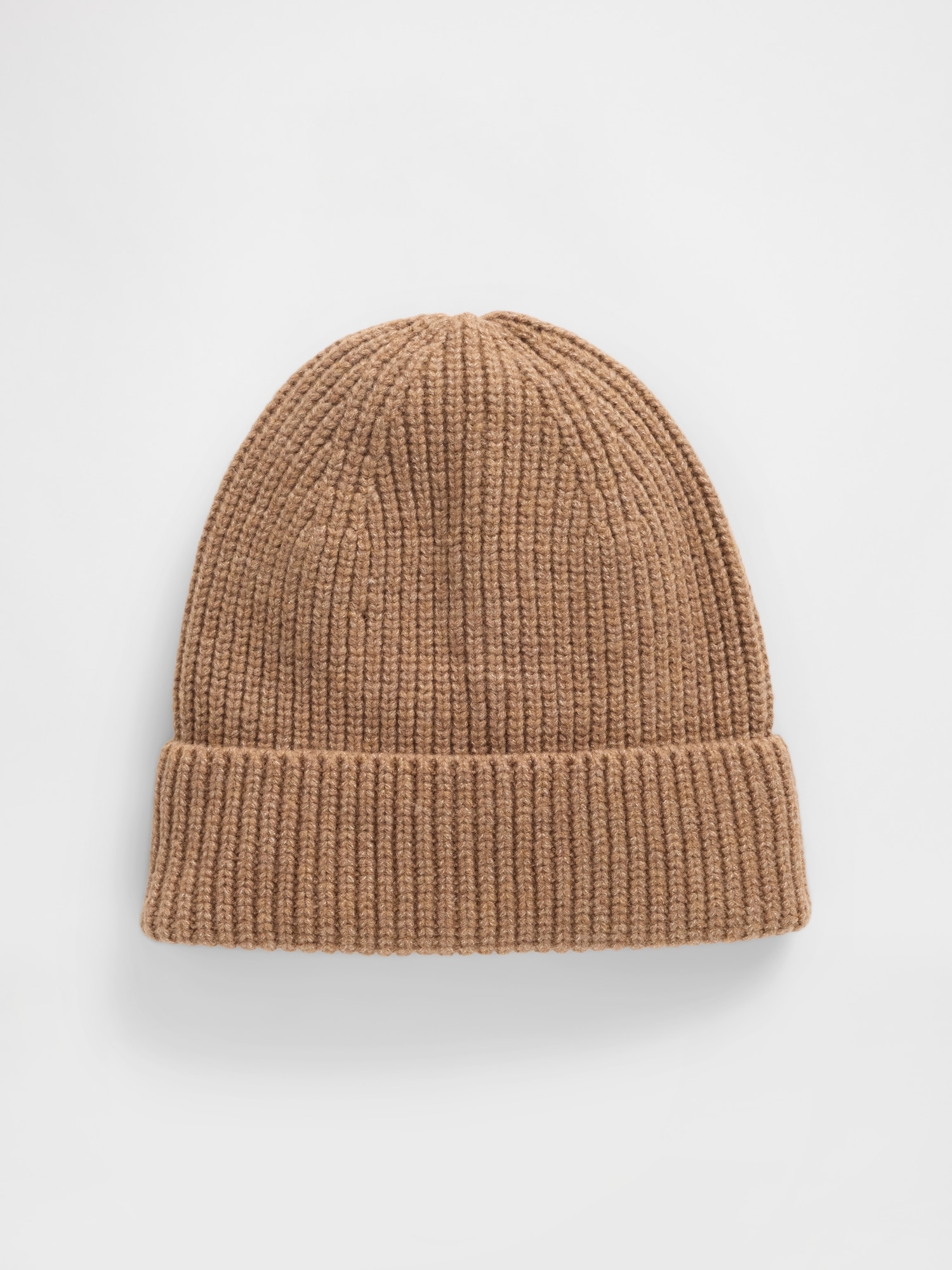 Gap Cashsoft Stretch Beanie In Brown