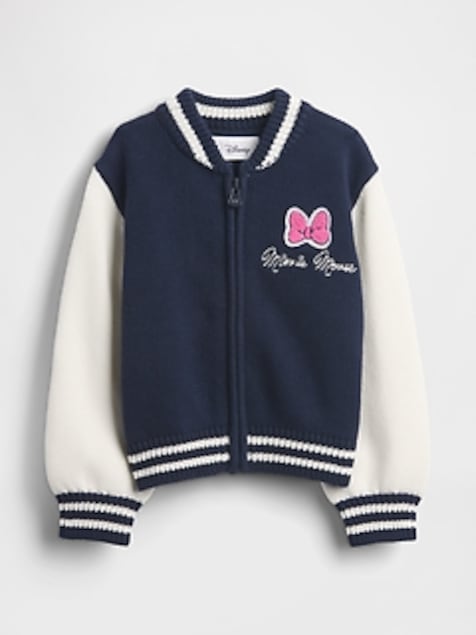 Gap × Disney Baby & Toddler Minnie Mouse Varsity Sweater 