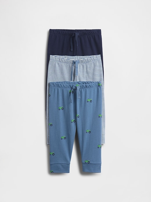 Image number 1 showing, Baby First Favorites Organic Cotton Pants (3-Pack)