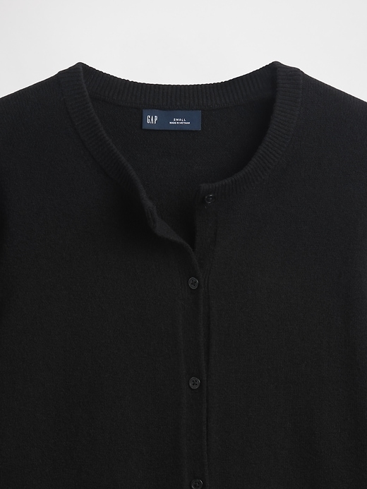 Image number 4 showing, CashSoft Crop Cardigan