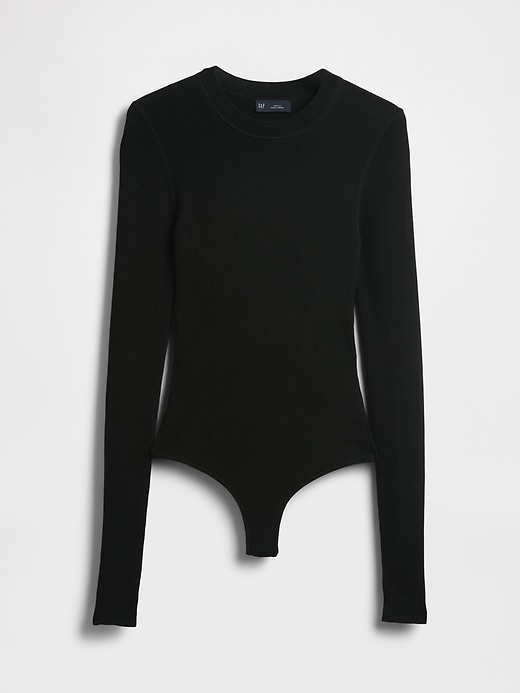 Image number 5 showing, Sheer Rib Bodysuit