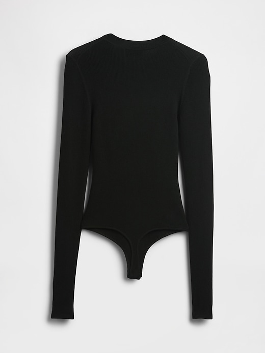 Image number 6 showing, Sheer Rib Bodysuit