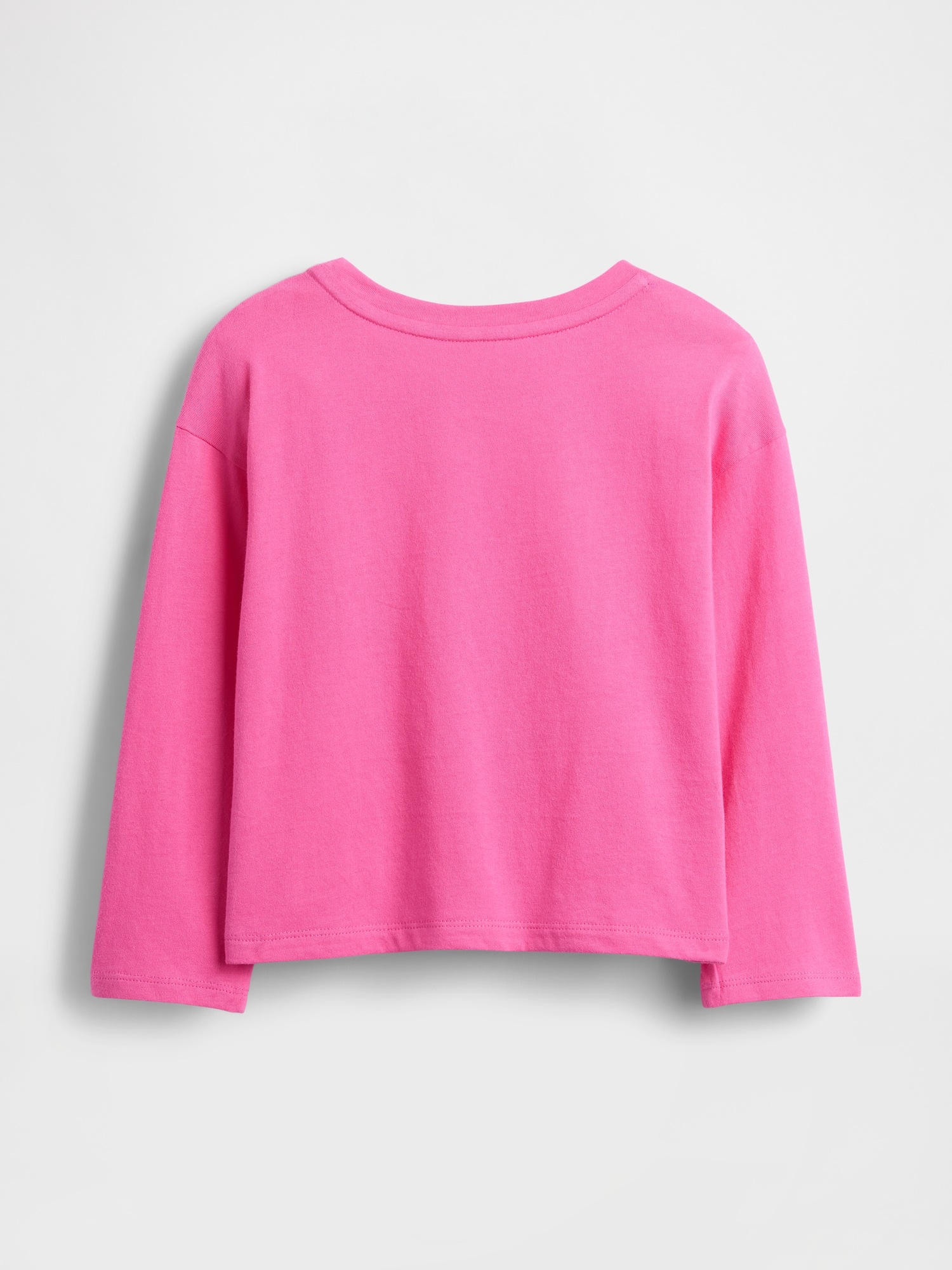 Футболка Gap Mix & Match Relaxed Graphic T-Shirt для малышей, цвет: Розовый — фото 2