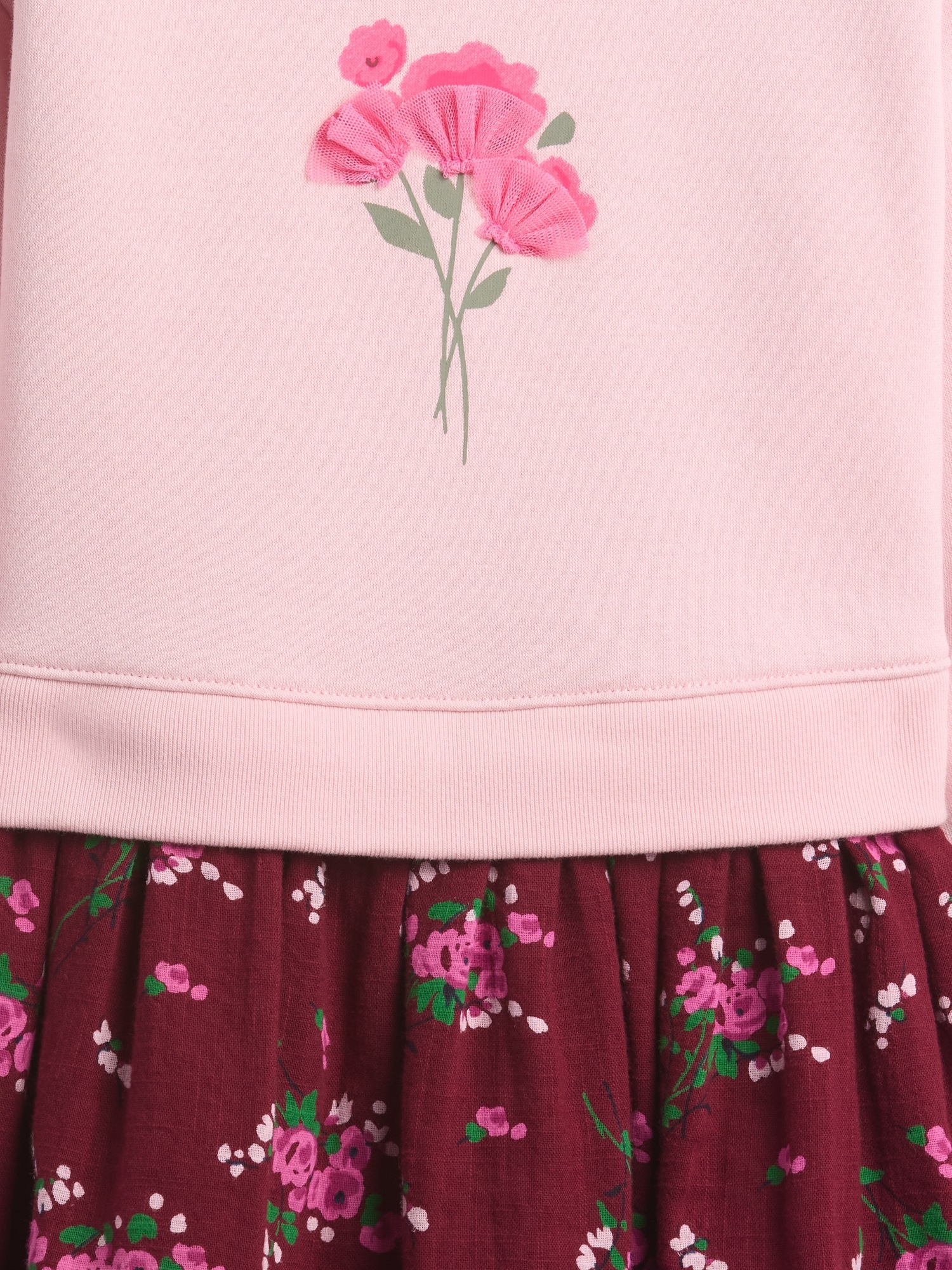 Детские платья Gap Baby & Toddler VintageSoft Sweatshirt Dress — фото 3