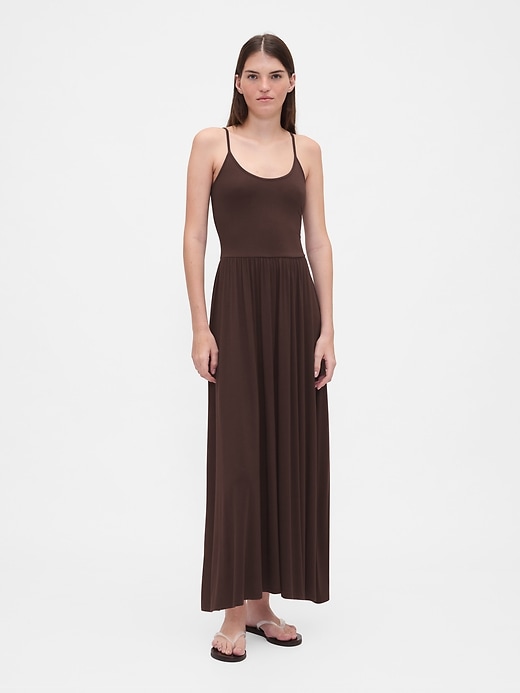 Image number 1 showing, Scoop Neck Maxi Dress