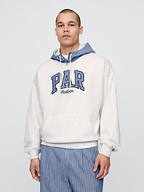 Gap × Malbon Heavyweight French Terry Logo Hoodie