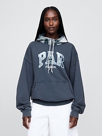 Gap × Malbon Adult Heavyweight French Terry Logo Hoodie