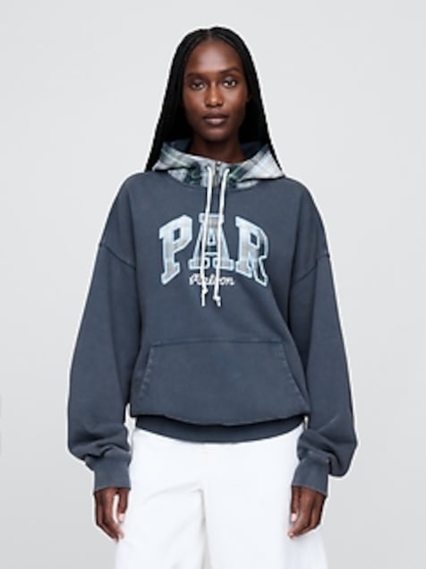 Gap × Malbon Heavyweight French Terry Logo Hoodie