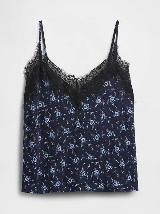 Image number 5 showing, Lace-Trim Cami