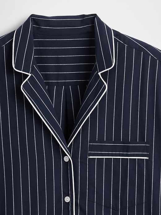 Image number 4 showing, Poplin PJ Shirt