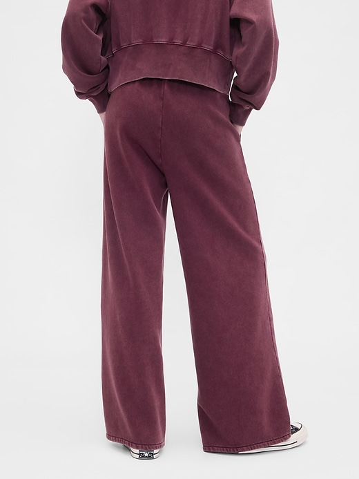 Image number 4 showing, VintageSoft Baggy Wide-Leg Sweatpants