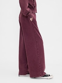 Vintage Soft Baggy Wide-Leg Sweatpants