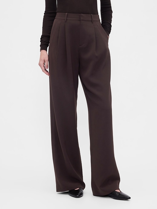 Image number 2 showing, 365 High Rise Pleated Trousers