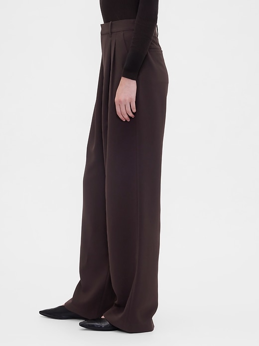 Image number 3 showing, 365 High Rise Pleated Trousers