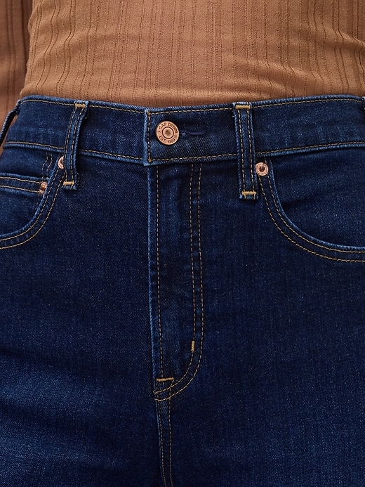 Image number 8 showing, High Rise Relaxed Flare Jeans