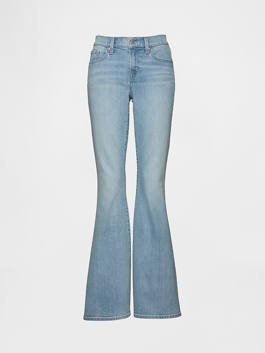 Image number 5 showing, Low Rise Flare Jeans