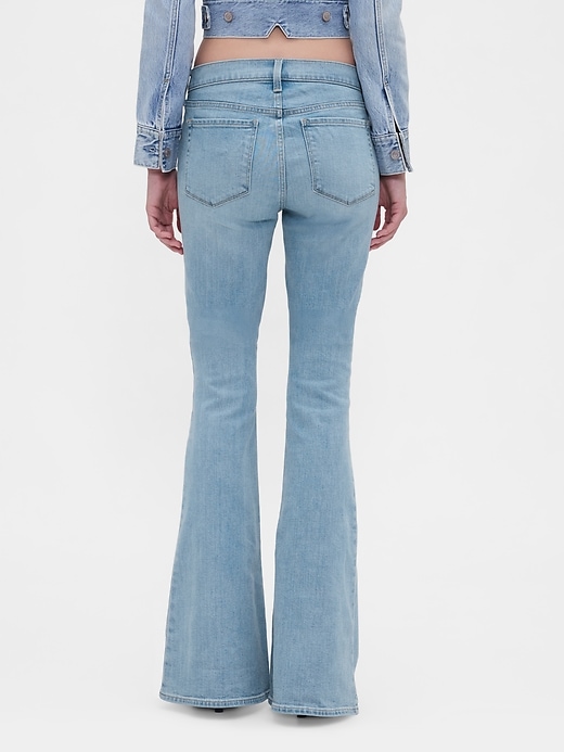 Image number 4 showing, Low Rise Flare Jeans