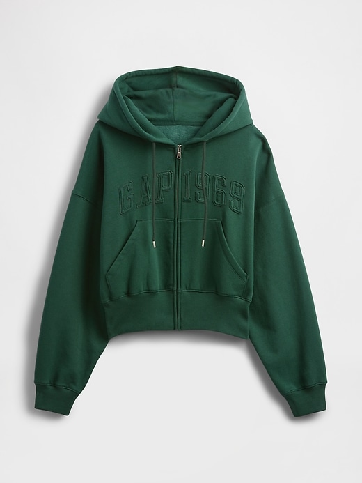 Image number 5 showing, VintageSoft 1969 Logo Zip Hoodie