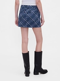 Denim Mini Skirt