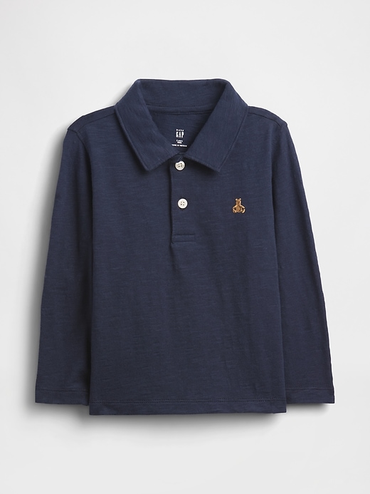 Image number 1 showing, Baby & Toddler Organic Cotton Polo Shirt