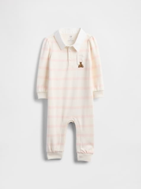 Baby VintageSoft Varsity Bear Logo One-Piece