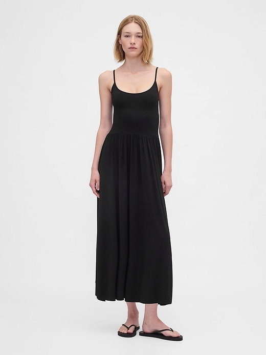 Image number 1 showing, Scoop Neck Maxi Dress