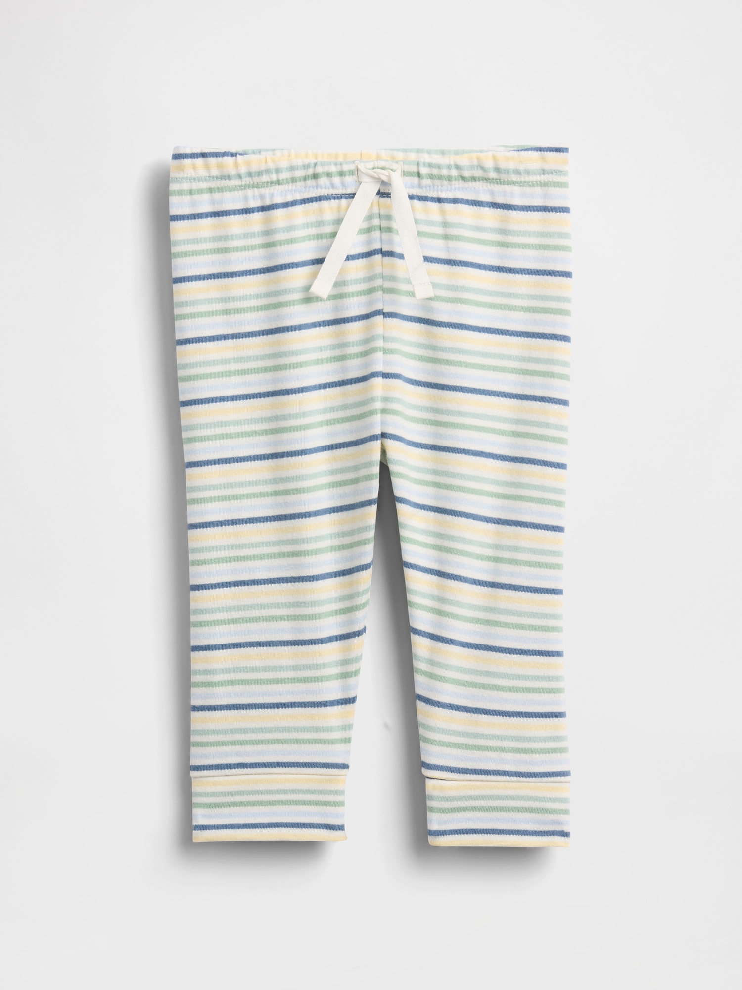 Gap Baby First Favorites Organic Cotton Pull-on Pants In Blue