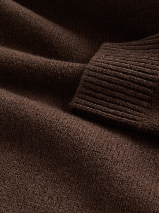 Image number 4 showing, CashSoft Oversized V-Neck Sweater