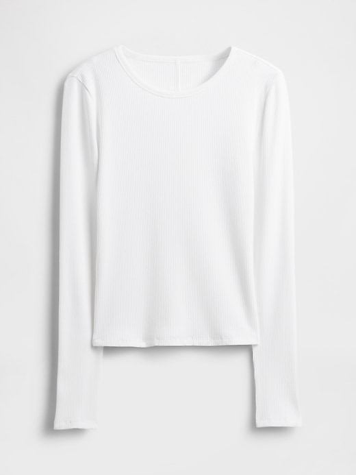 Image number 5 showing, Modern Rib Crop T-Shirt