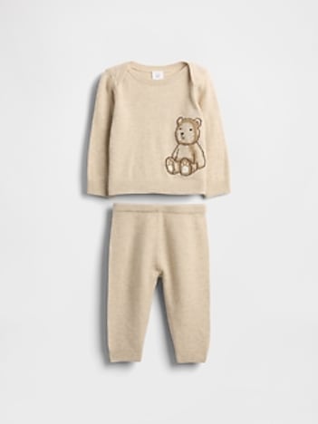 Baby CashSoft Brannan Bear Sweater Set