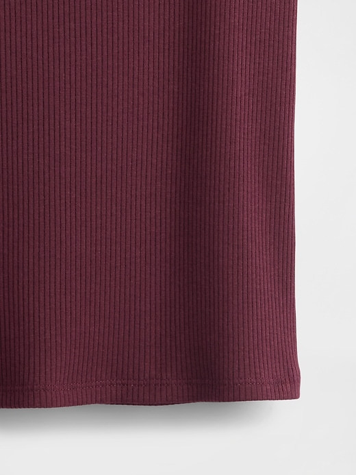 Image number 4 showing, Modern Rib Scoop Crop T-Shirt