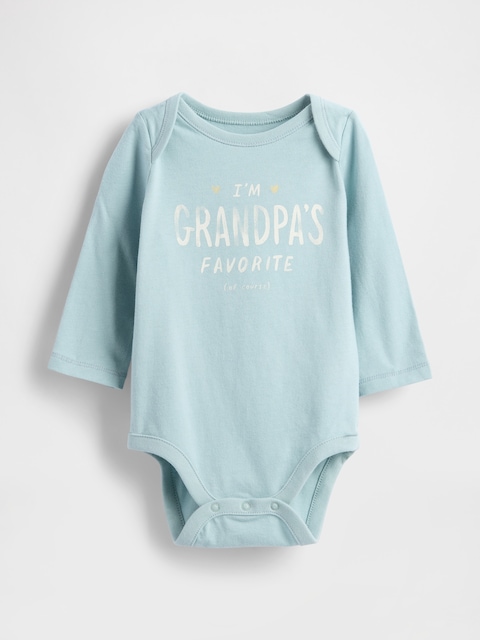 Baby First Favorites Organic Cotton Graphic Bodysuit