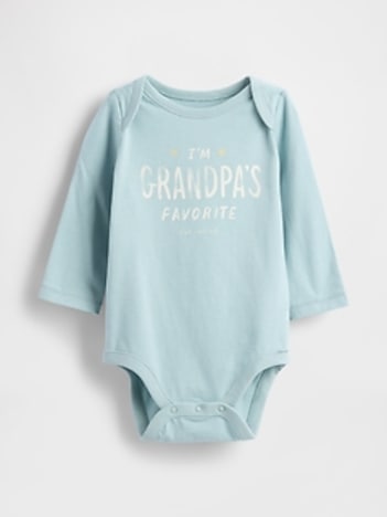 Baby First Favorites Organic Cotton Graphic Bodysuit