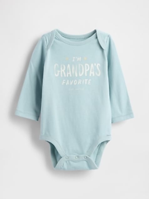 Baby First Favorites Organic Cotton Graphic Bodysuit