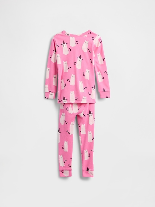 Image number 2 showing, Baby & Toddler Organic Brushed Cotton Halloween PJ Set