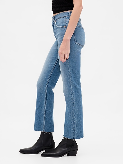 Image number 3 showing, High Rise ’90s Straight Crop Jeans
