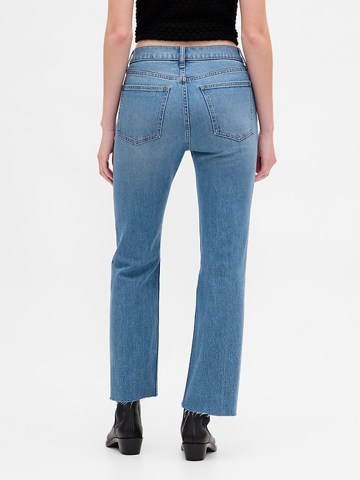 Image number 4 showing, High Rise ’90s Straight Crop Jeans