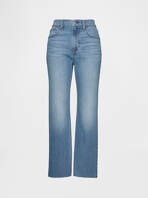 Image number 7 showing, High Rise ’90s Straight Crop Jeans