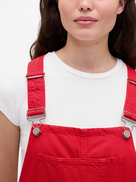 Image number 8 showing, UltraSoft Denim Shortalls