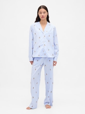Gap × Disney Adult Poplin PJ Pants