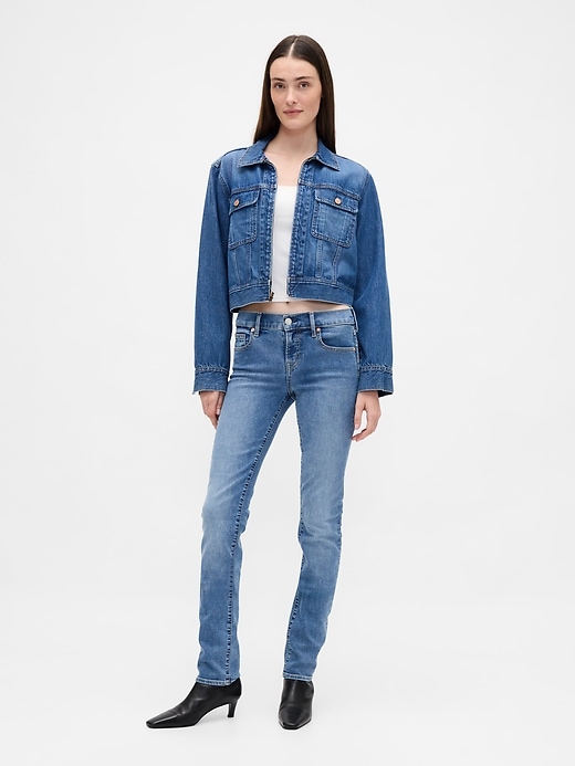 Image number 1 showing, Low Rise True Skinny Jeans